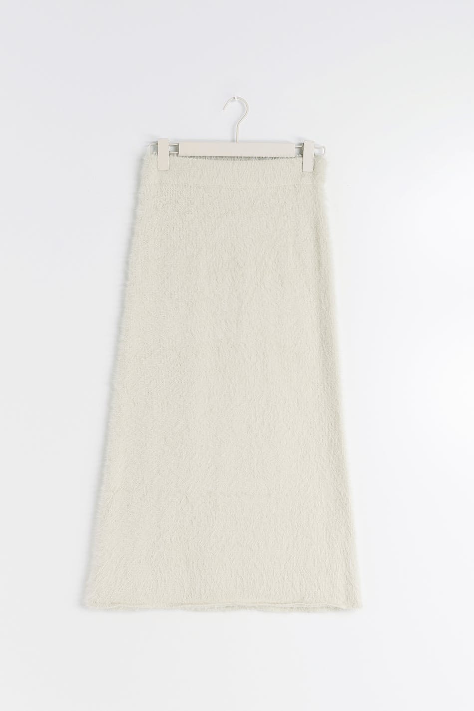 knitted maxi skirt - Noir
