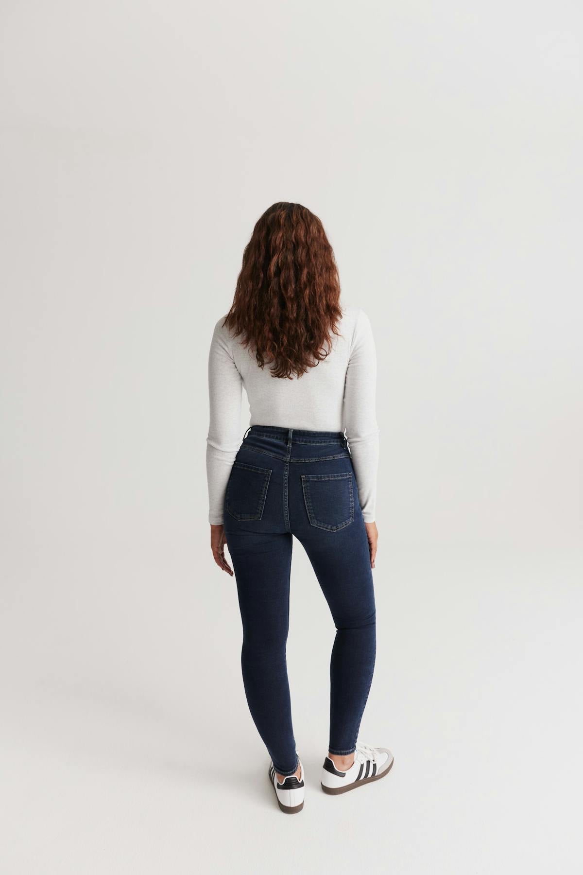 molly high waist jeans - Midblue g