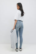 molly high waist jeans - Sky blue