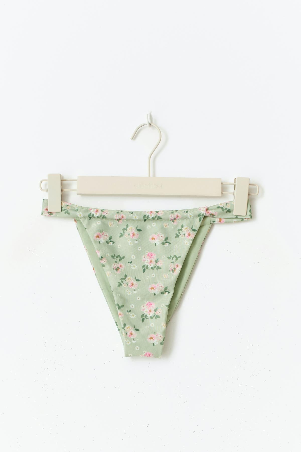 Gathered bikini tanga - Leo