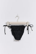 Soft flounce bikini brief - Noir