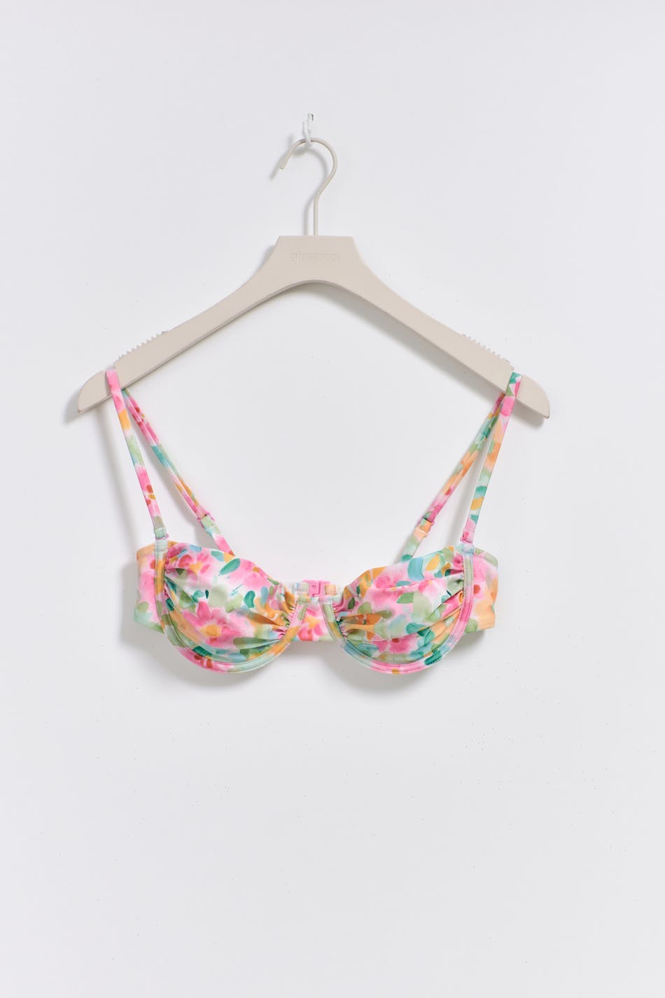 Ruched bikini bra - Noir