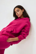 Iconic hoodie - Orchid tint