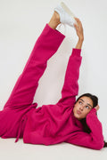 Iconic hoodie - Orchid tint