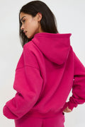 Iconic hoodie - Orchid tint