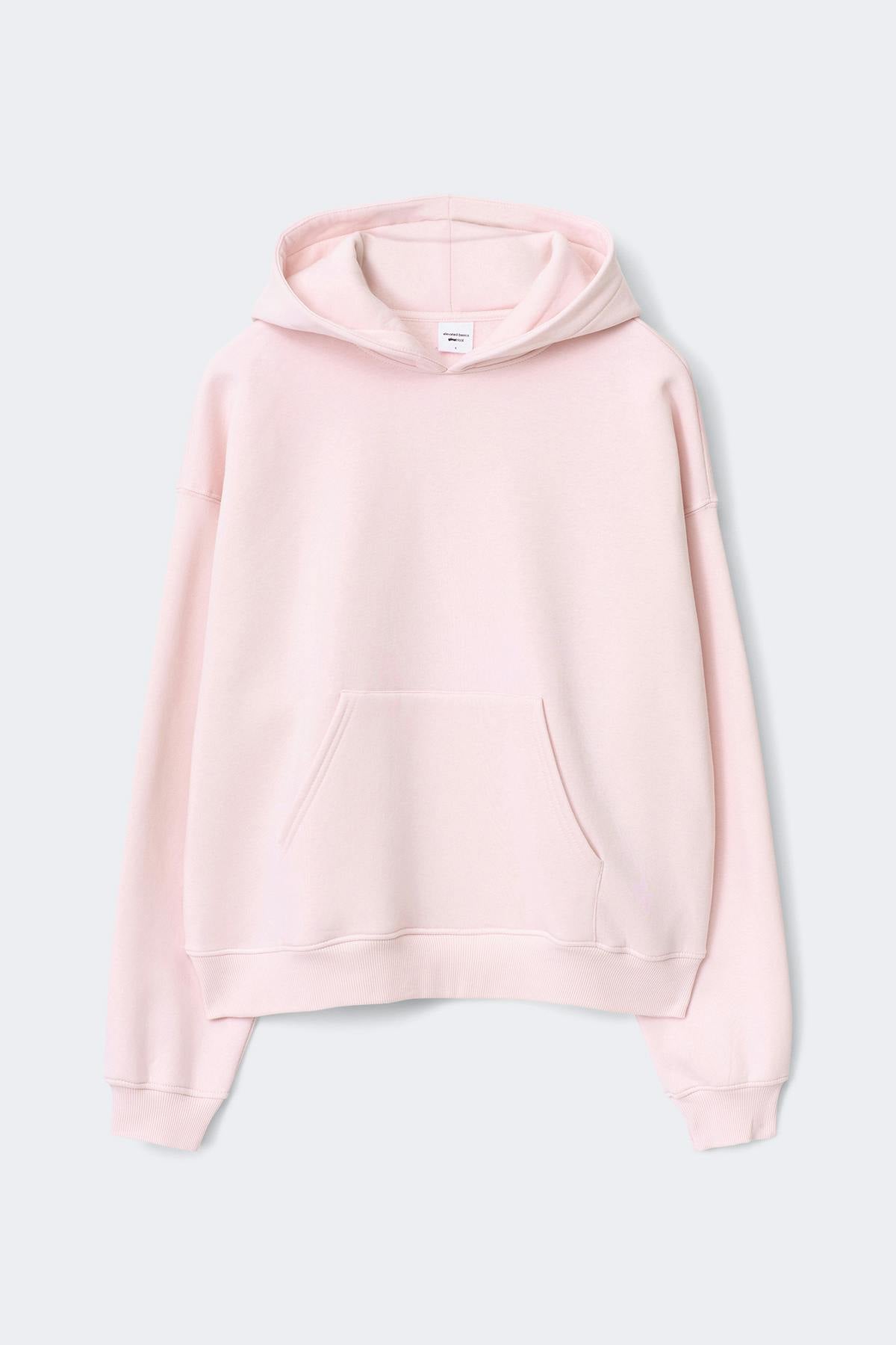 Iconic hoodie - Lt grey melange