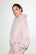 Iconic hoodie - Cotton pink