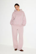 Iconic hoodie - Cotton pink