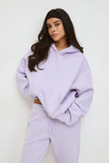Iconic hoodie - Deep plum