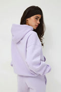 Iconic hoodie - Deep plum
