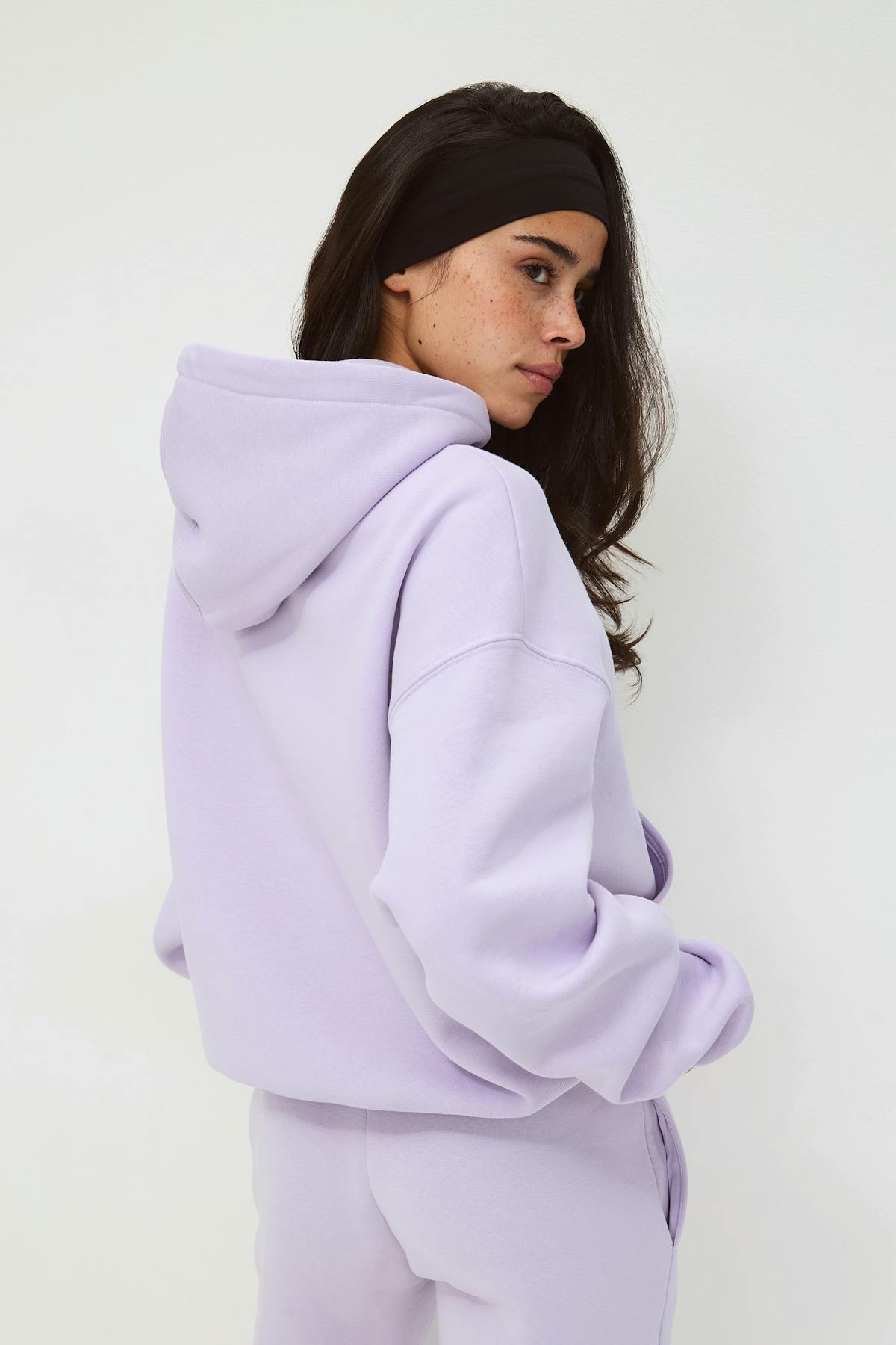 Iconic hoodie - Deep plum