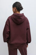 Iconic hoodie - Deep plum