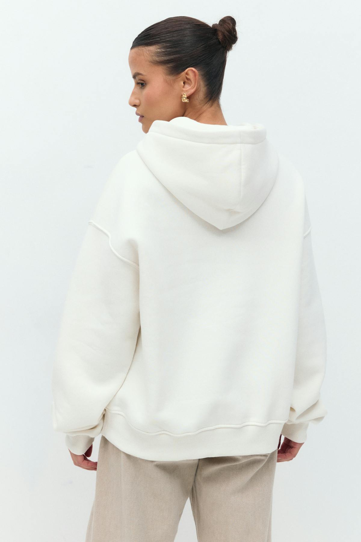 Iconic hoodie - Rouge foncé