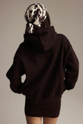 Iconic hoodie - Rouge foncé