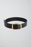 large belt - Black/silver