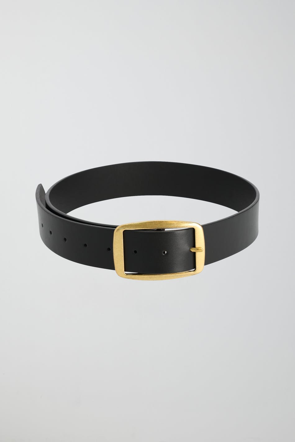 large belt - Black/silver
