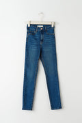 molly tall high w jeans - Noir
