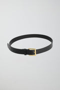 square hip belt - Black/silver