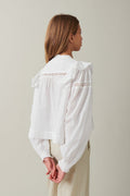 Y boho blouse - Blanc