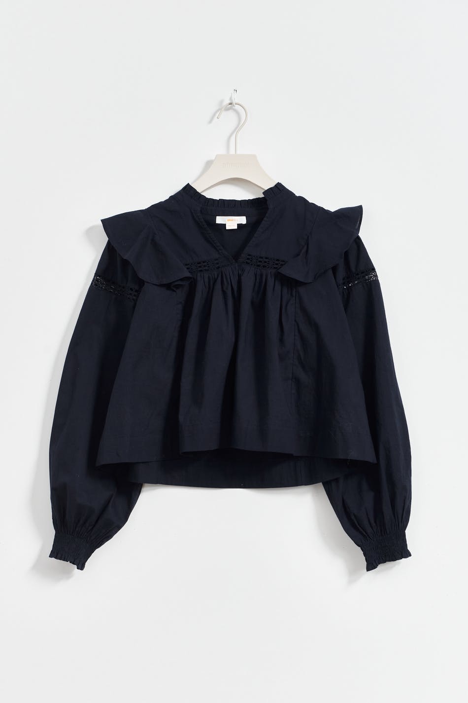 Y boho blouse - Bleu marine