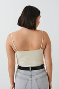 Basic micro singlet - Blanc cassé