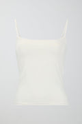 Basic micro singlet - Blanc cassé