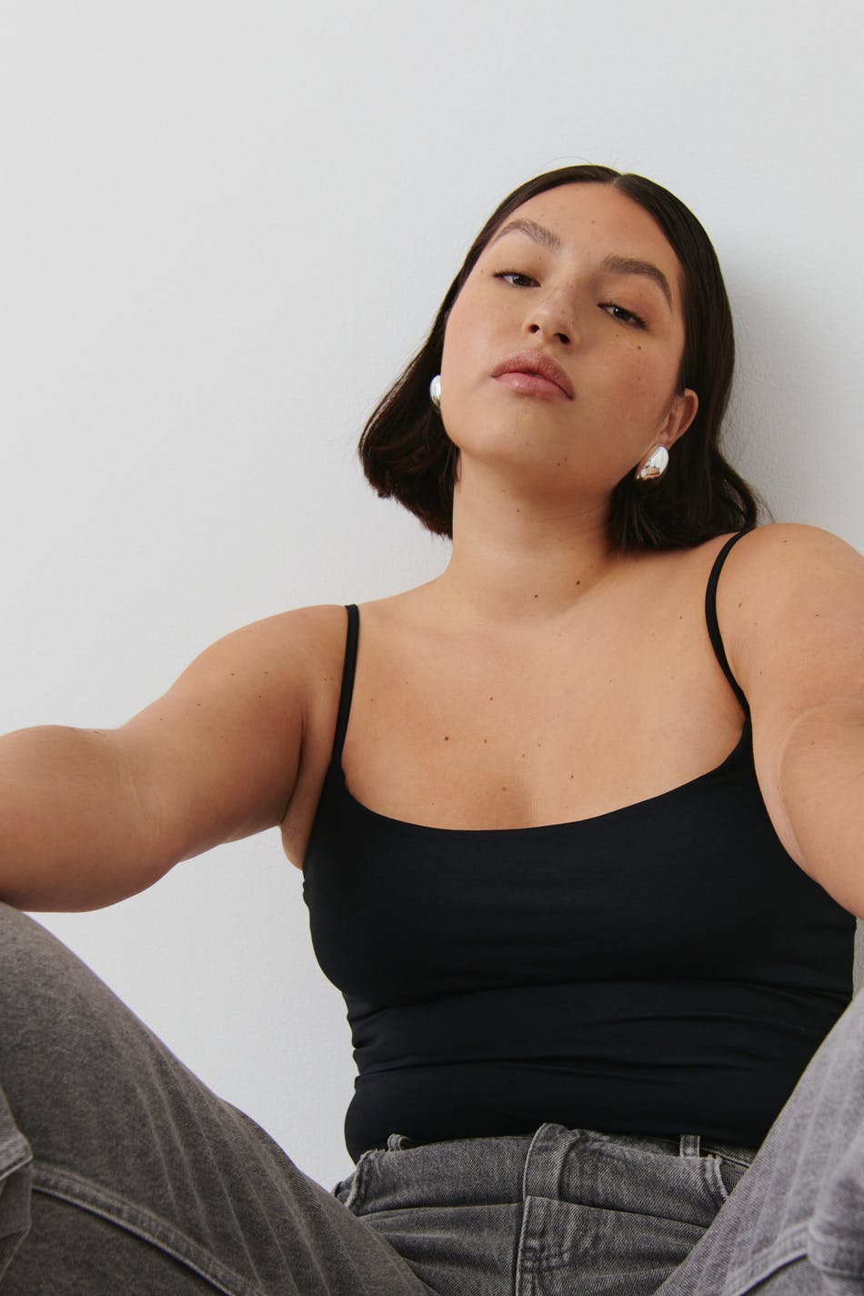 Basic micro singlet - Noir