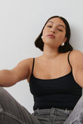 Basic micro singlet - Noir