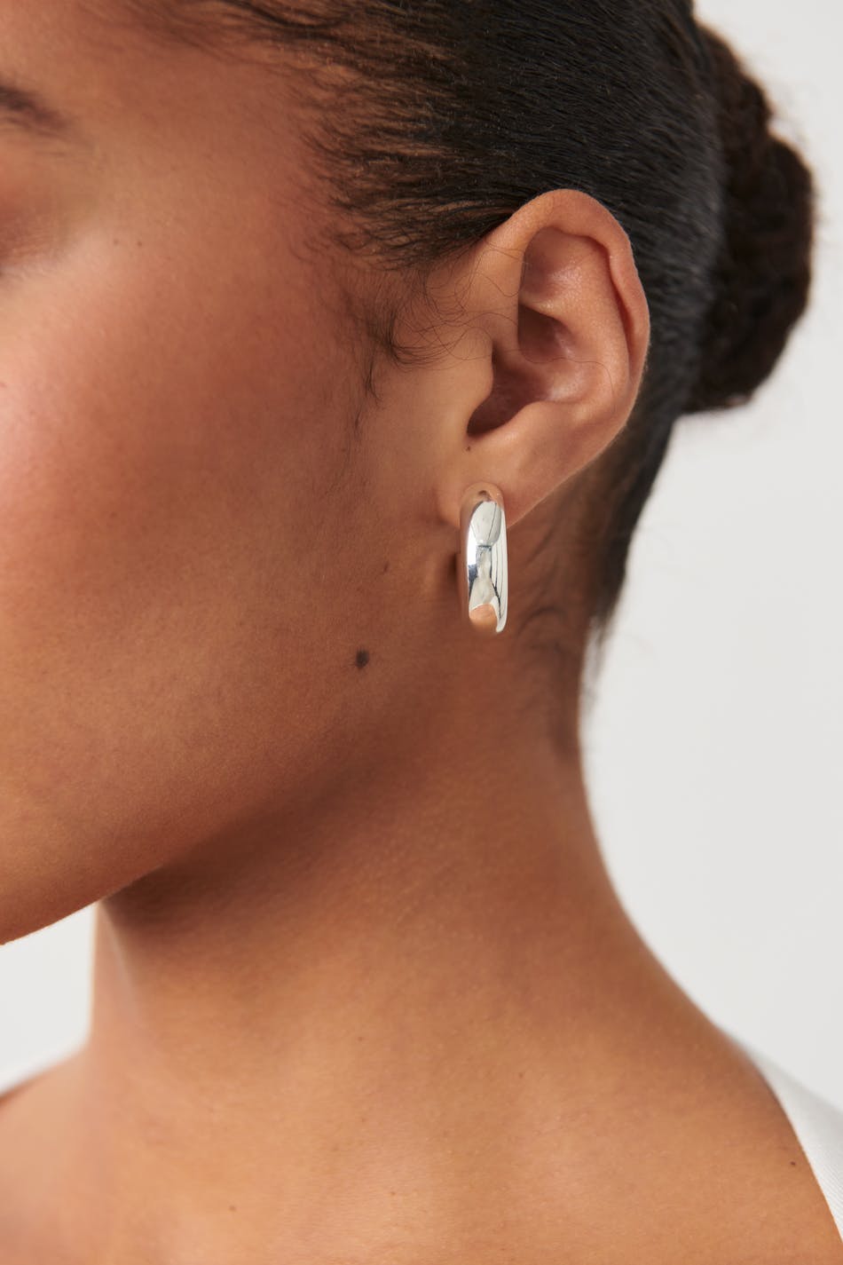 clean hoops earrings - Doré