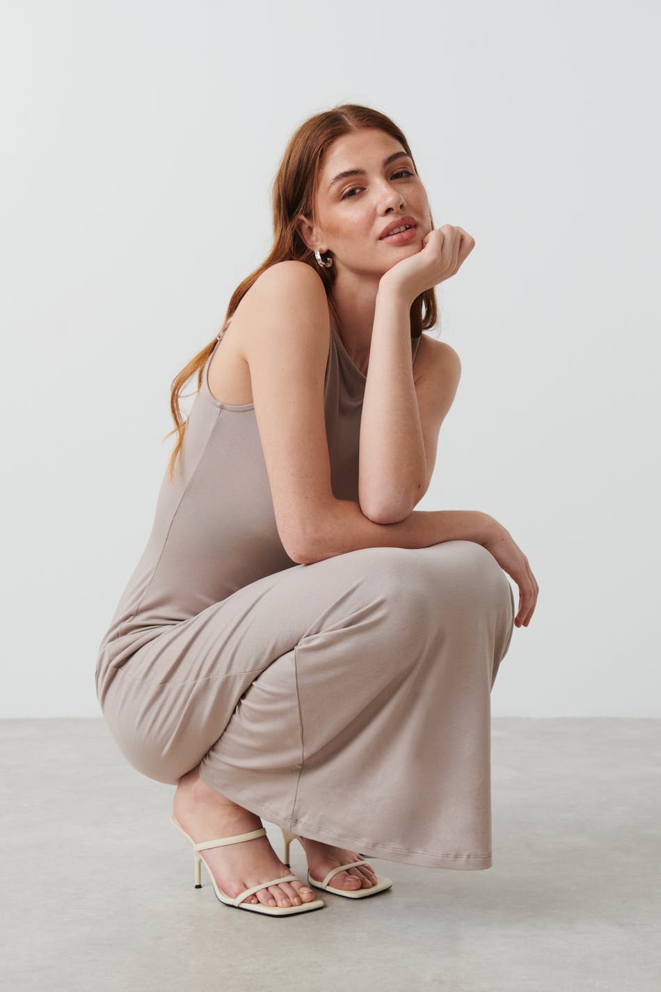 Soft touch boatneck maxi dress - Atmosphere