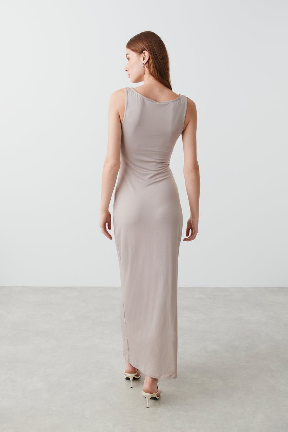 Soft touch boatneck maxi dress - Atmosphere