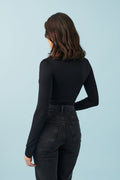 Cutout top - Noir