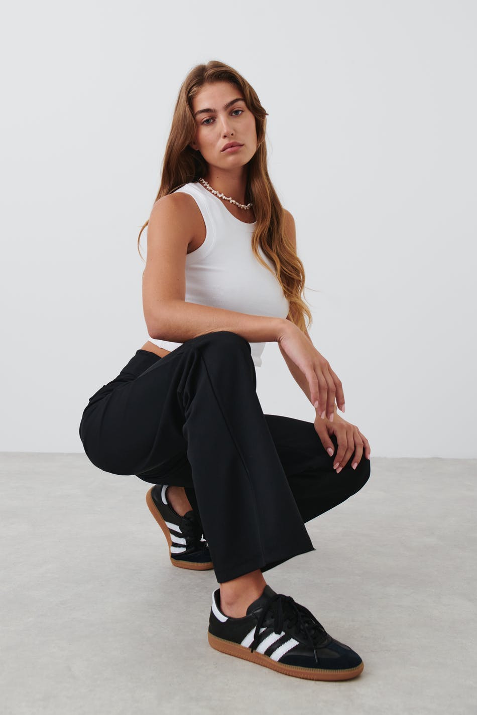 Straight pocket trousers - Noir