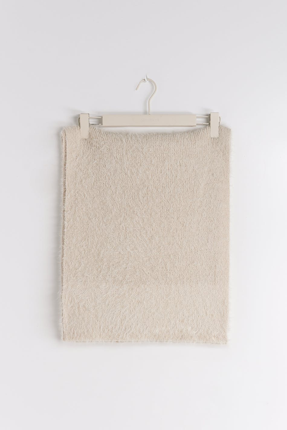 Hairy scarf - Almond milk