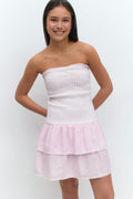 Y smock dress - Pink lady