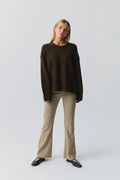 Bootcut trousers - Bleu marine
