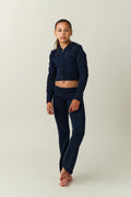 Knitted yoga pants - Noir