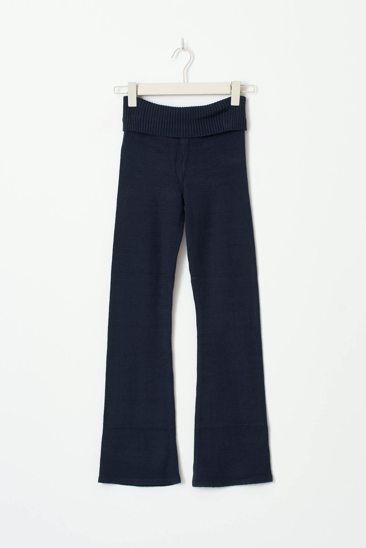 Knitted yoga pants - Noir