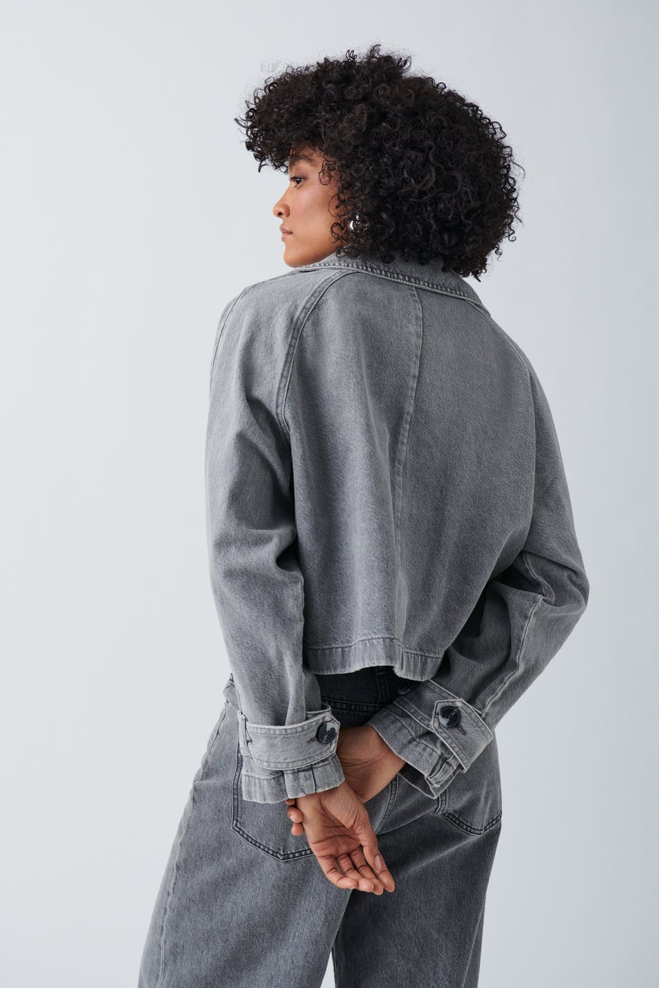 trench coat - Gris
