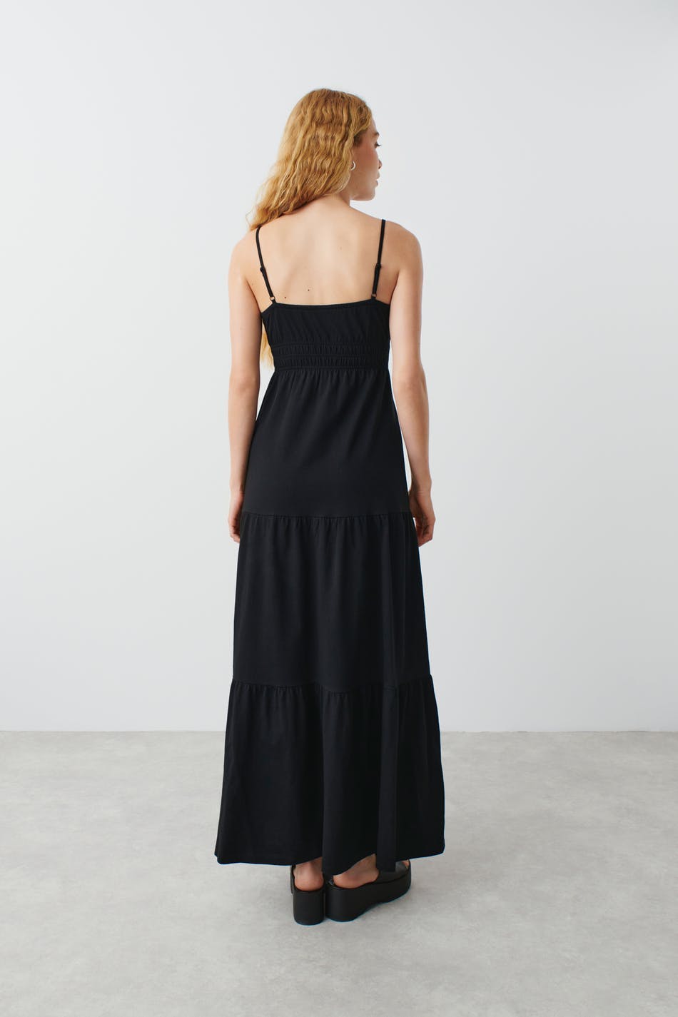 Maxi boho dress - Noir
