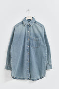 Long denim shirt