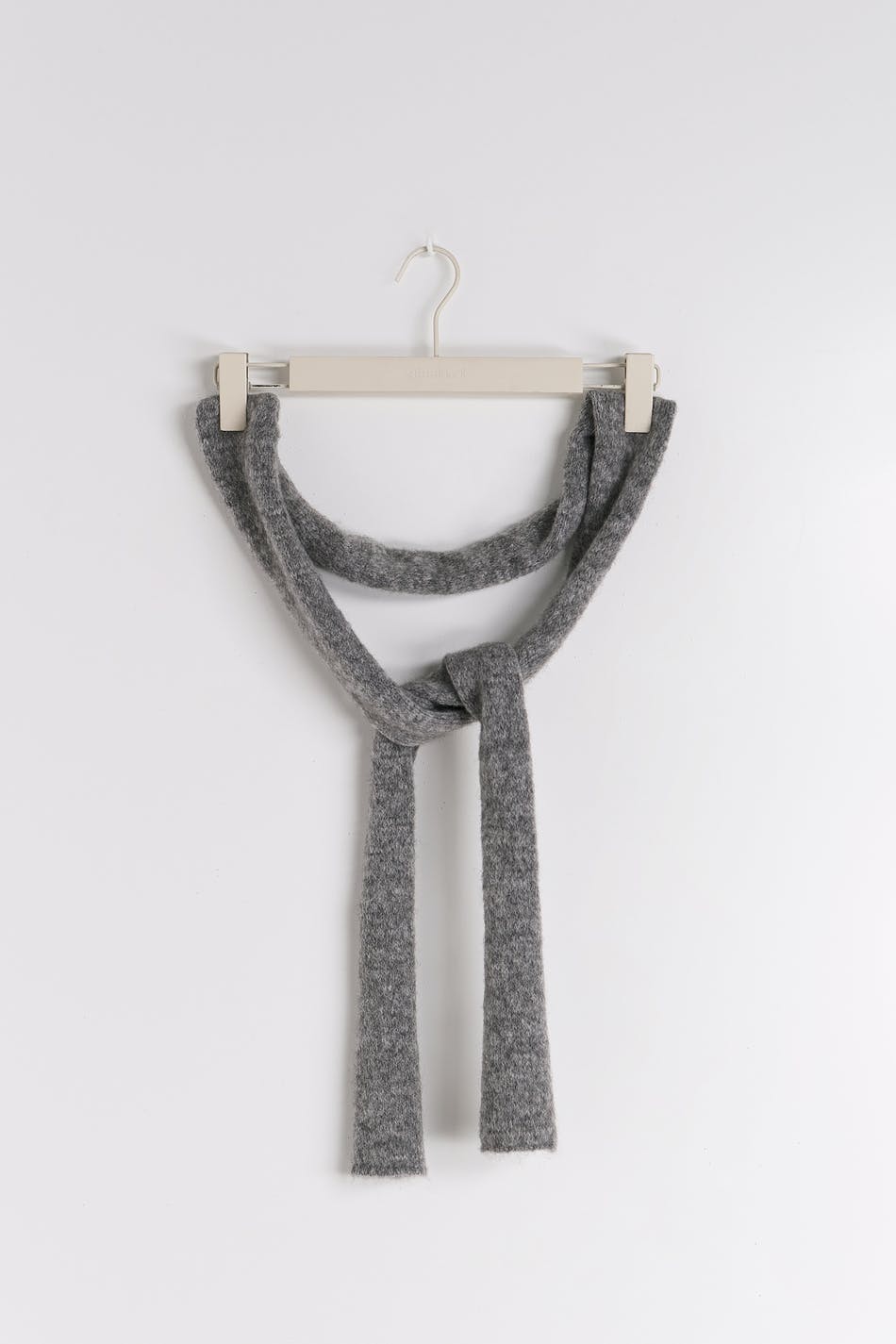 Knitted choker scarf - Noir