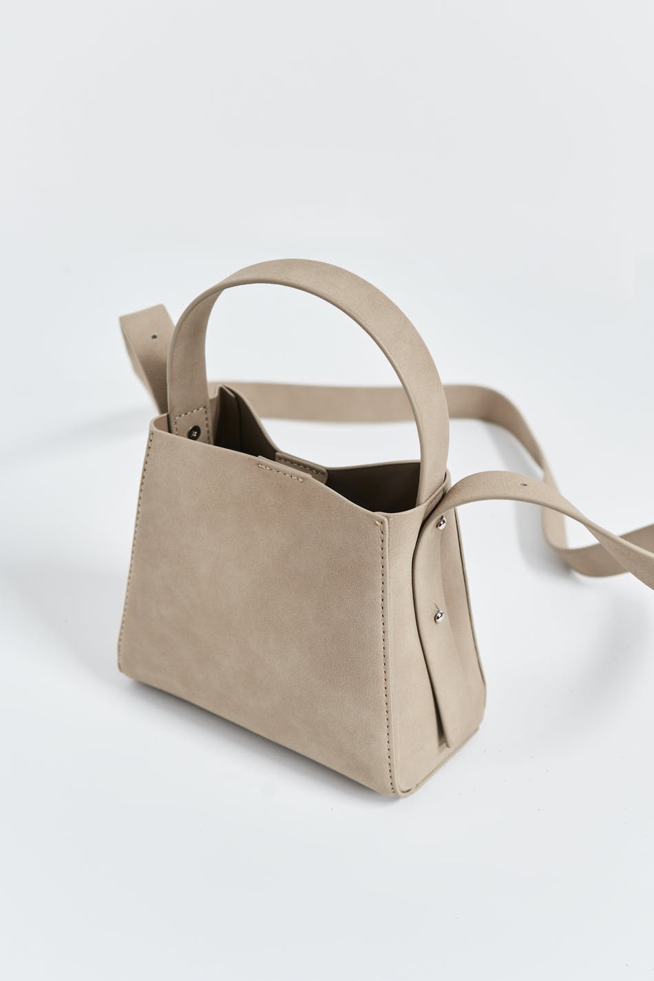 Pu mini bag - Beige