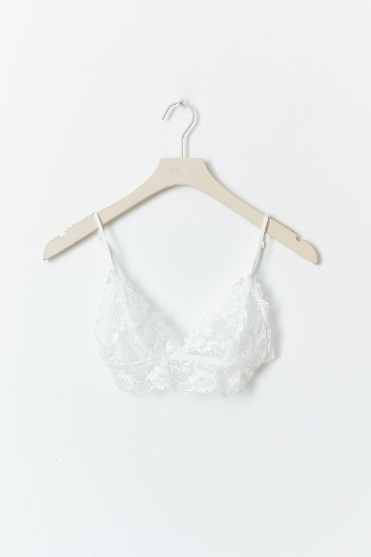 Lace bralette - Noir