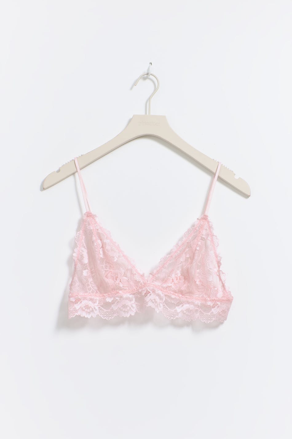 Lace bralette - Noir