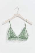 Lace bralette - Noir
