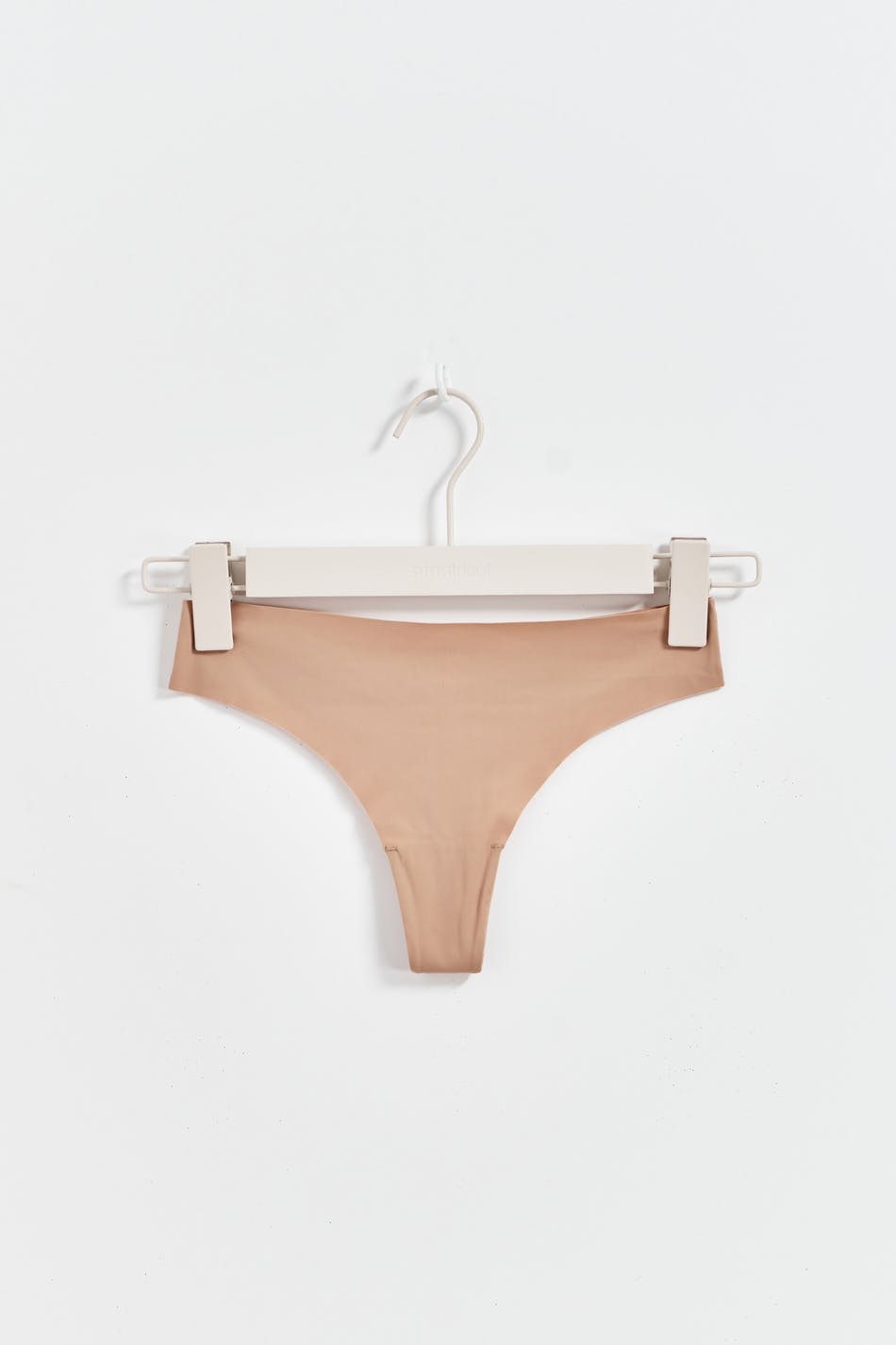 invisible thong - Noir