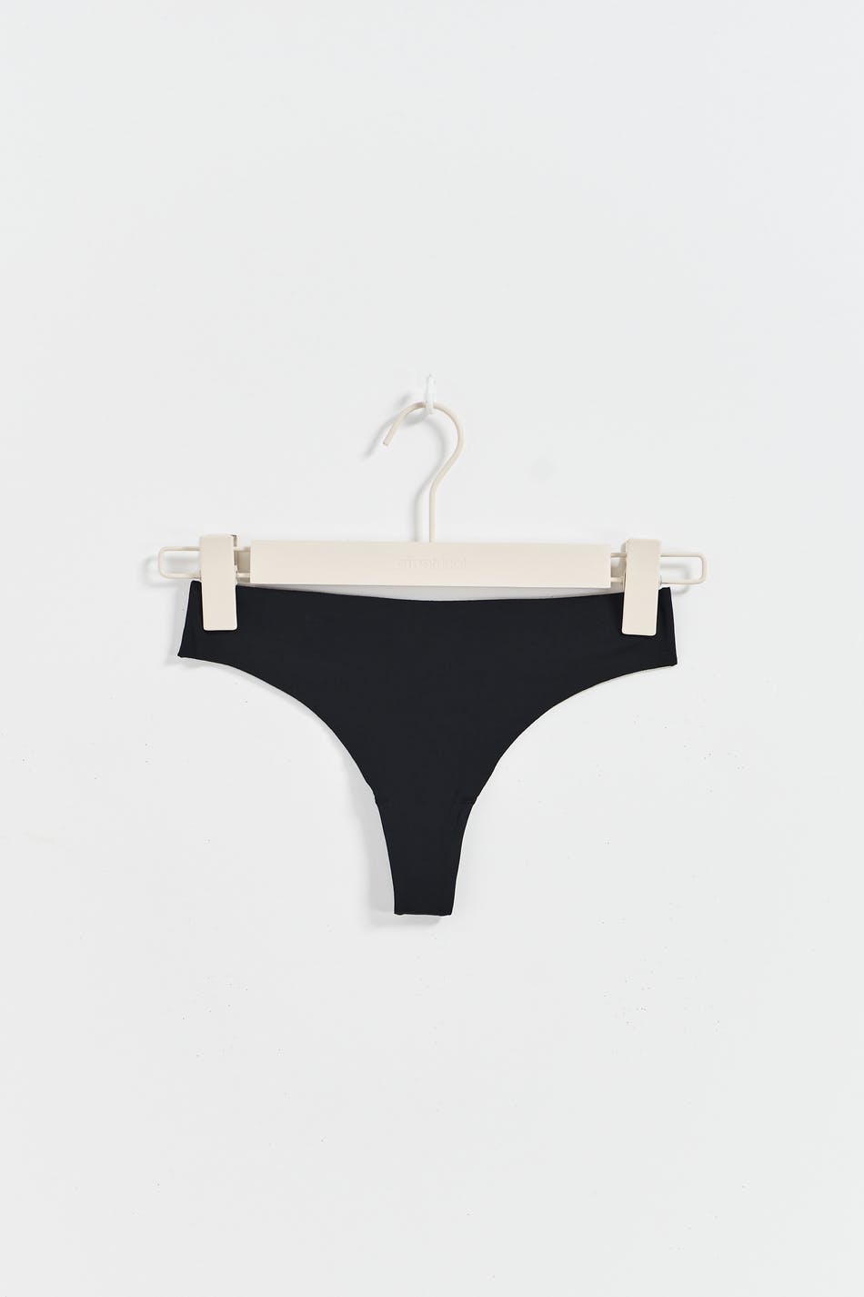 invisible thong - Noir