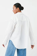 Poplin shirt - Blanc