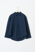 Poplin shirt - Blue/white
